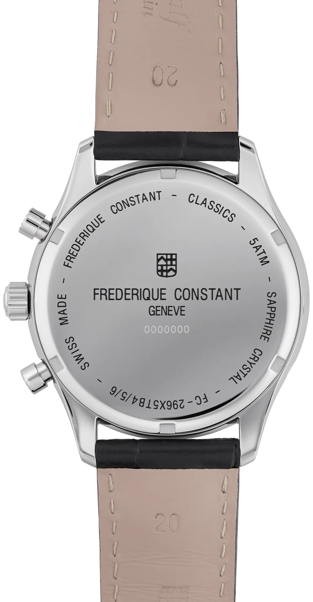 Classics Quartz Chronograph Triple Calendar Watch FC-296SW5B6